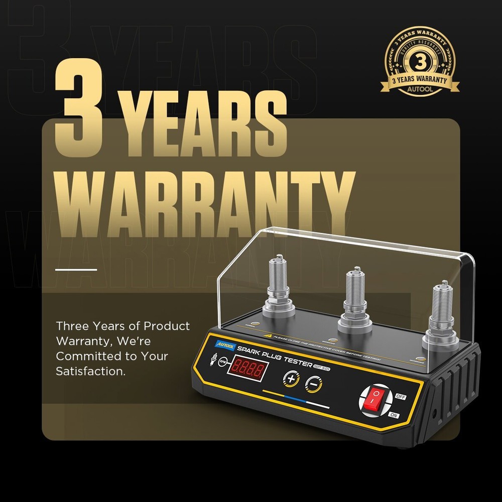 Spark Plug Tester Three Hole Diagnostic Tool 12V Gasoline Ignition Analyzer Test