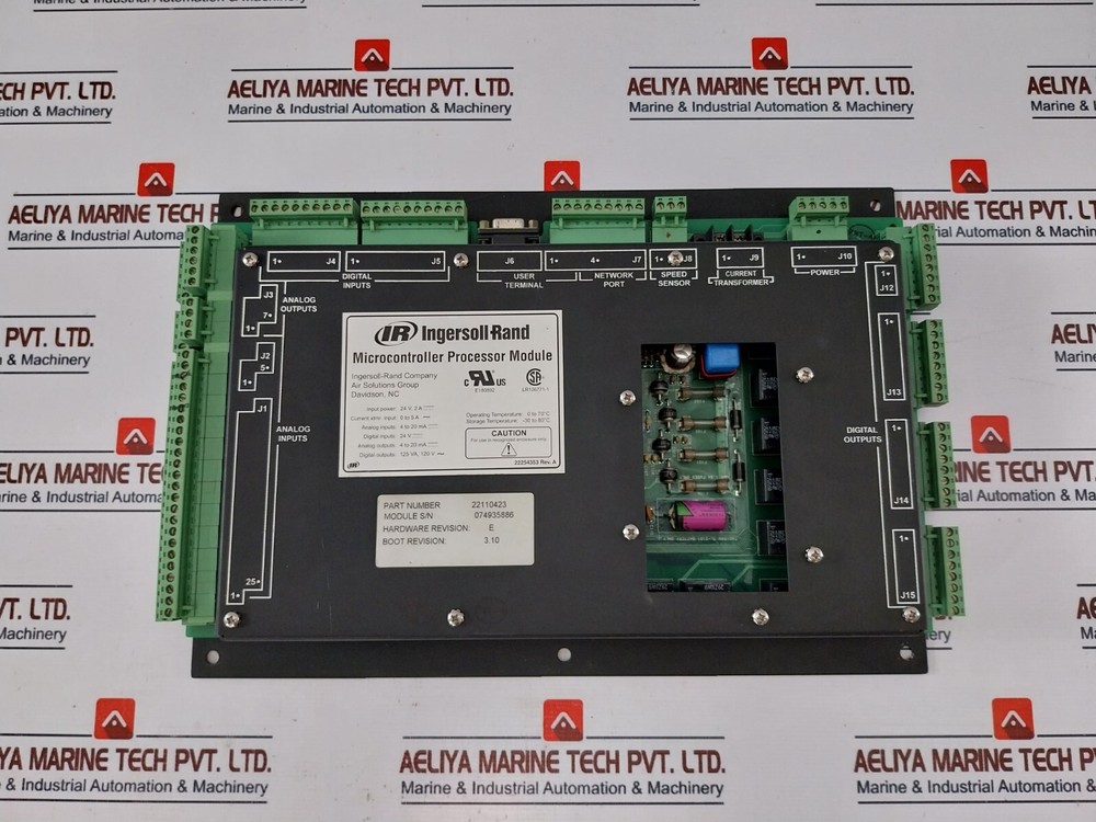Ingersoll-Rand 22110423 Microcontroller Processor Module Rev A