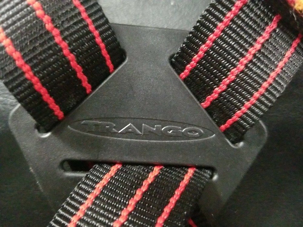 Trango Harness Junior Type B Size 18-23" 40kg Max Black/Red