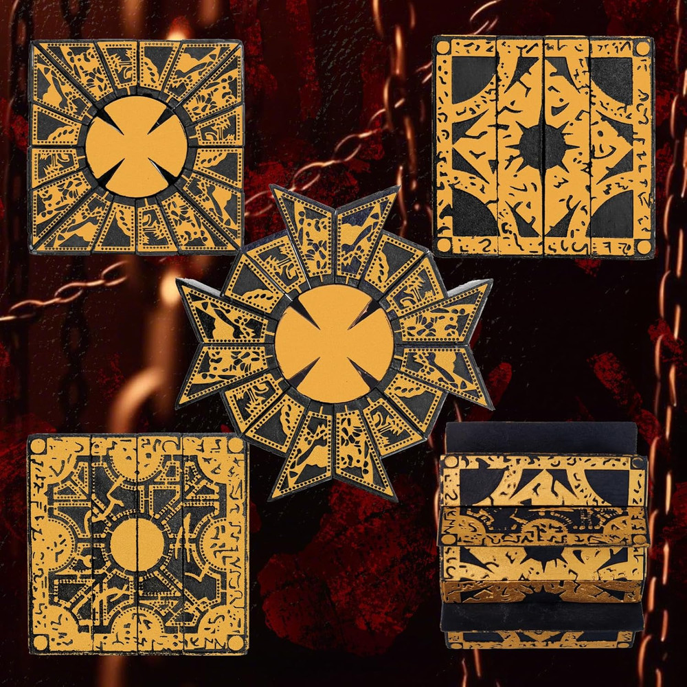 Hellraiser Puzzle Box - Accurate Lament Configuration with Functional Mechanical