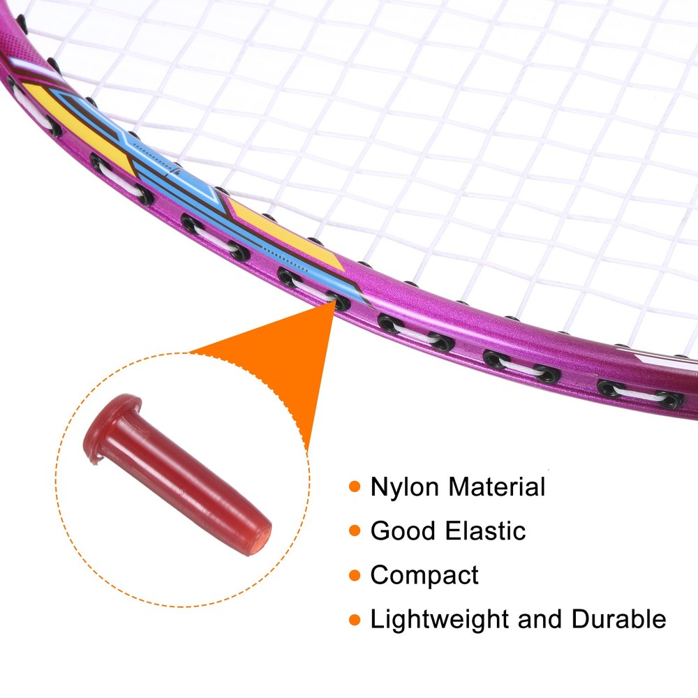 Badminton Racket Racket Eyelets, Nylon Eyelets, Multicolor