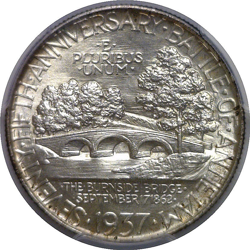 1937 Antietam Commemorative Half Dollar PCGS MS-65