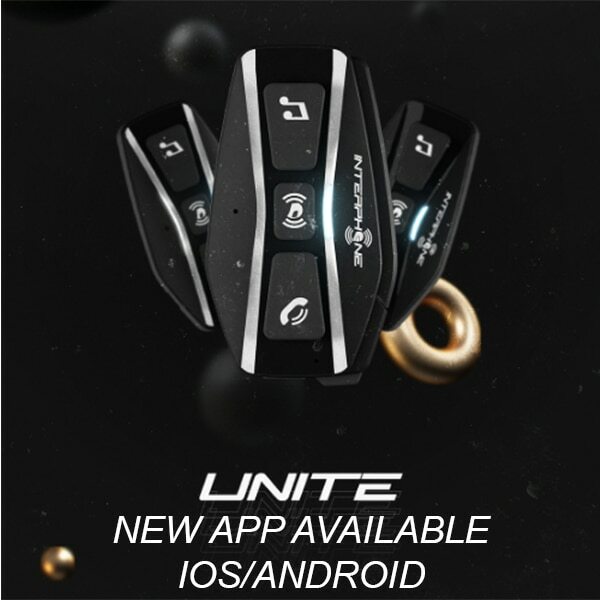 Interphone UCOM16 Motorcycle Helmet Bluetooth Universal Intercom - Single Pack