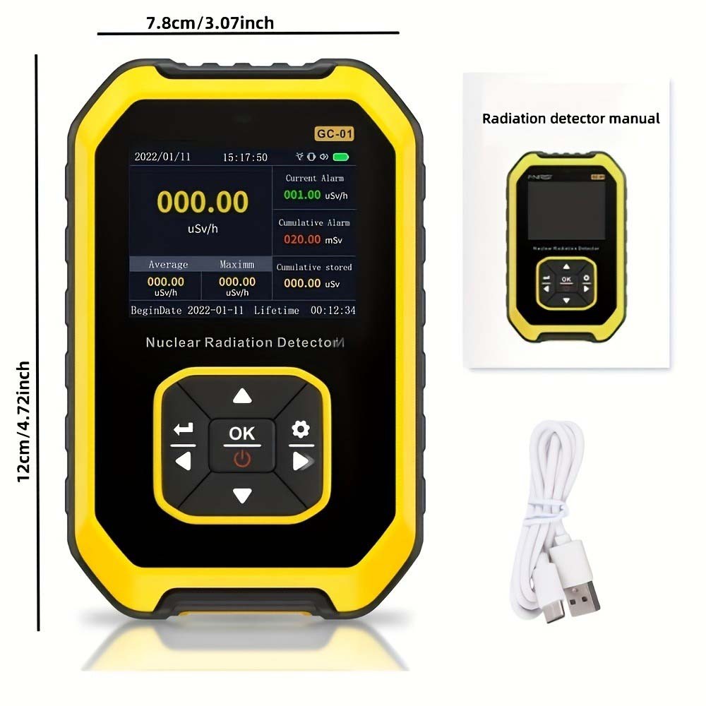 Multi-Functional Radiation Dosimeter Suitable for Ceramic Tile & Marble Testing