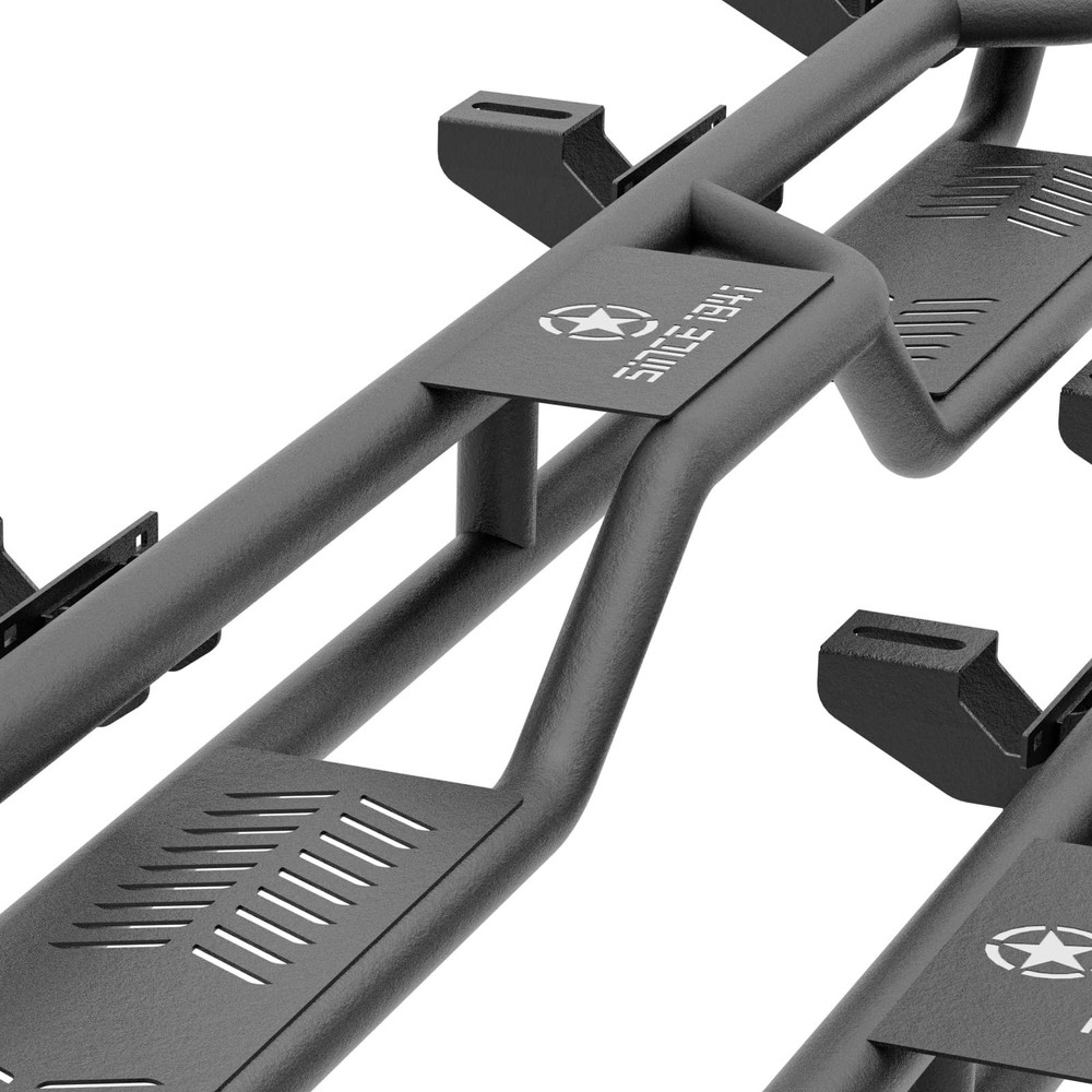 Three Raised Steps Running Boards (Wheel to Wheel Side Steps)