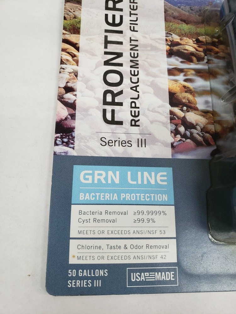 Aquamira Frontier Replacement Water Filter For Bottles Gravity Flow Systems