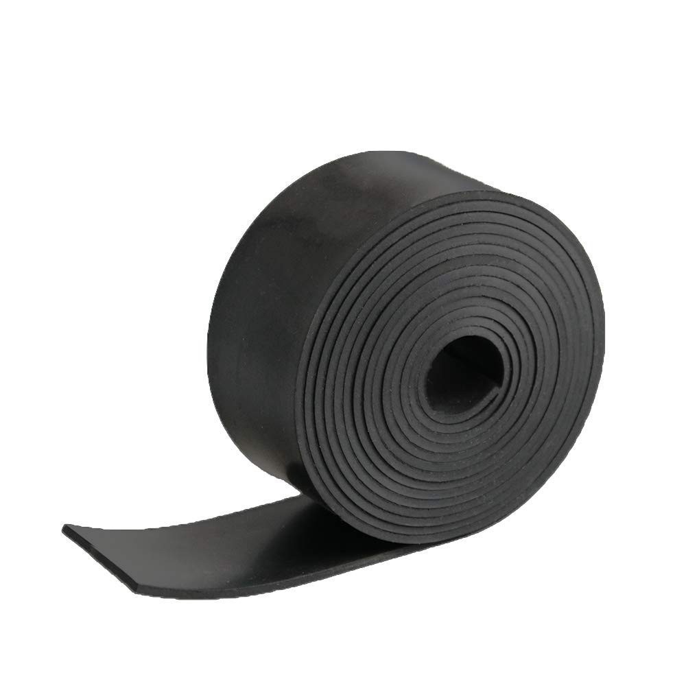 Solid Rubber Strip,Sheets,Rolls 1/8" (.125") Thick X 2" Wide X 120" Long, Thin N