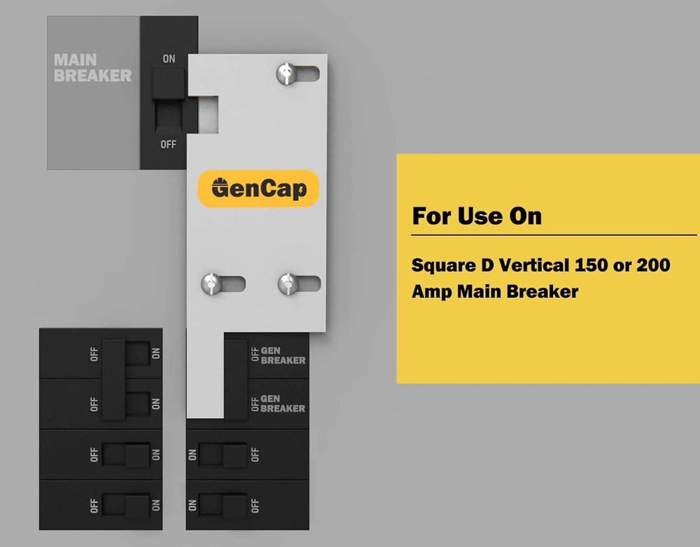 Interlock Kit For Square D 150 200 Amp Breakers Safe Generator Use