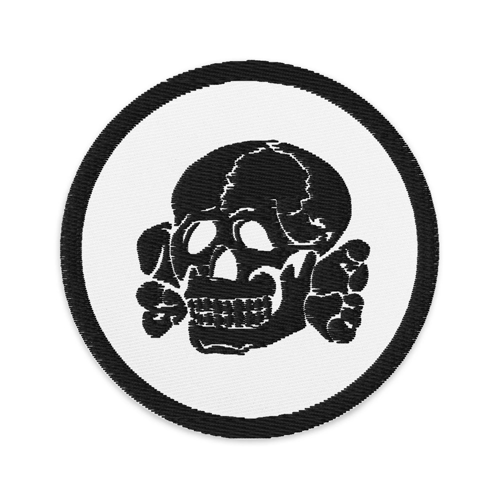 Crossbones Embroidered patches