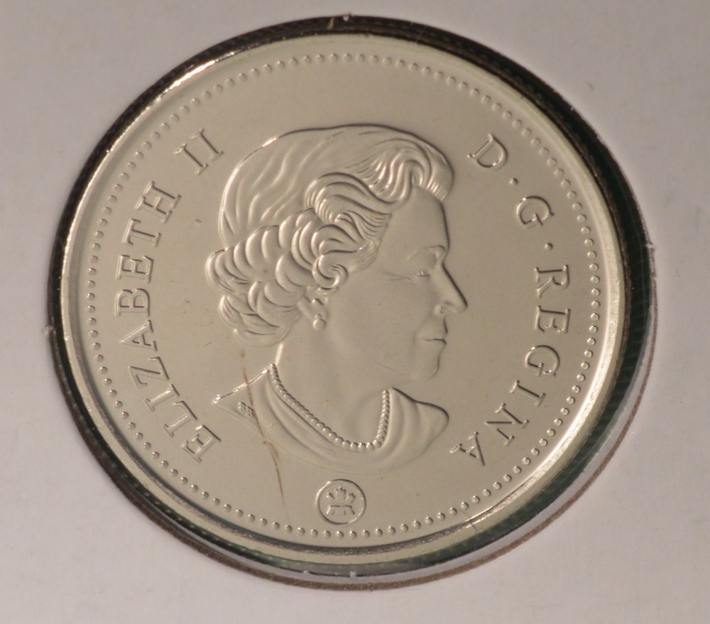 2022 Canada 25 Cents - Uncirculated