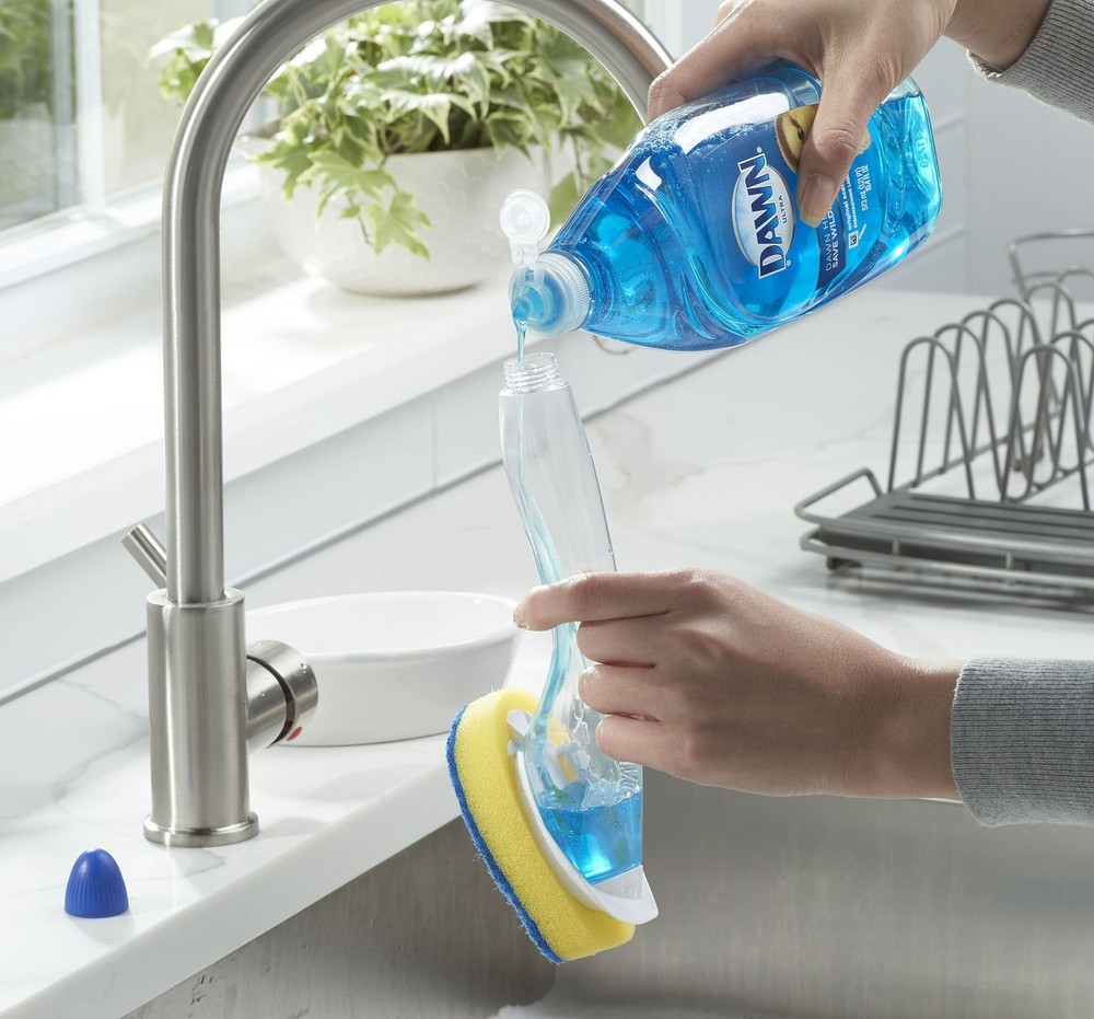 Non-Scratch Fillable Dishwand