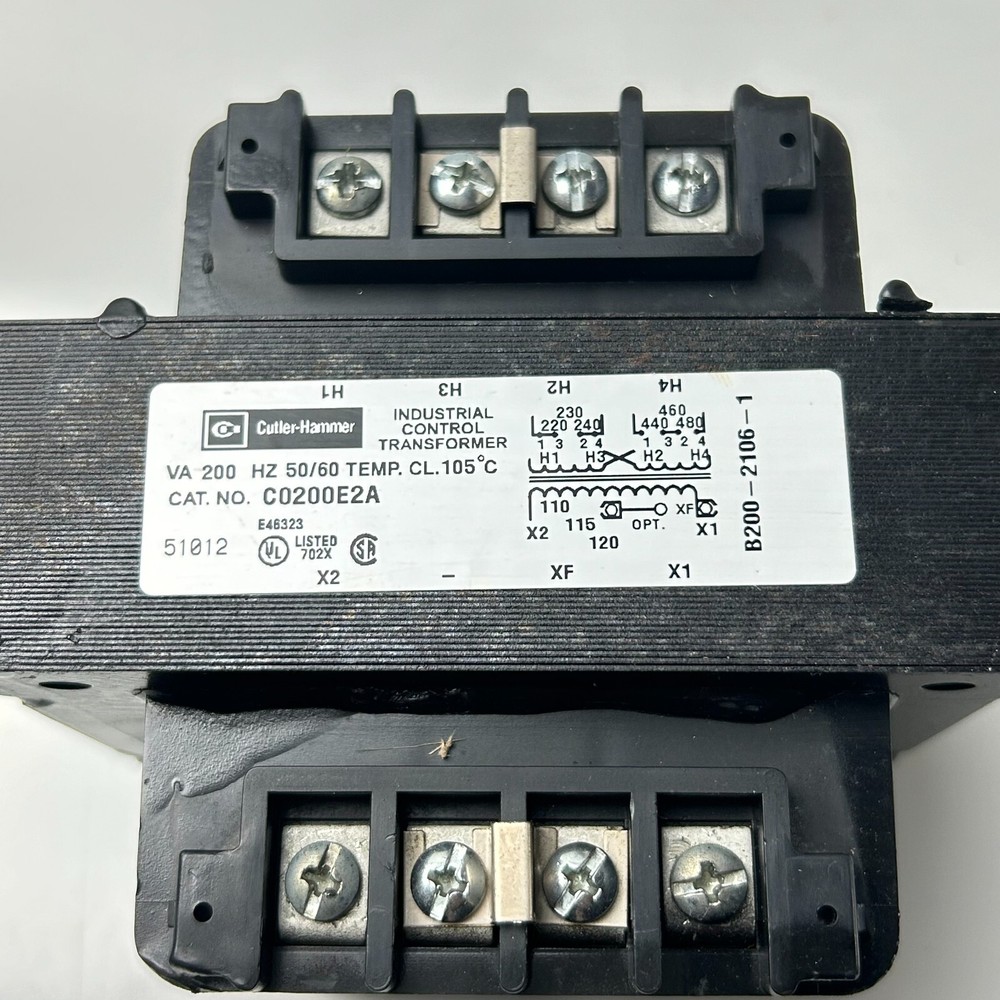 CUTLER HAMMER C0200E2A Industrial Control Transformer