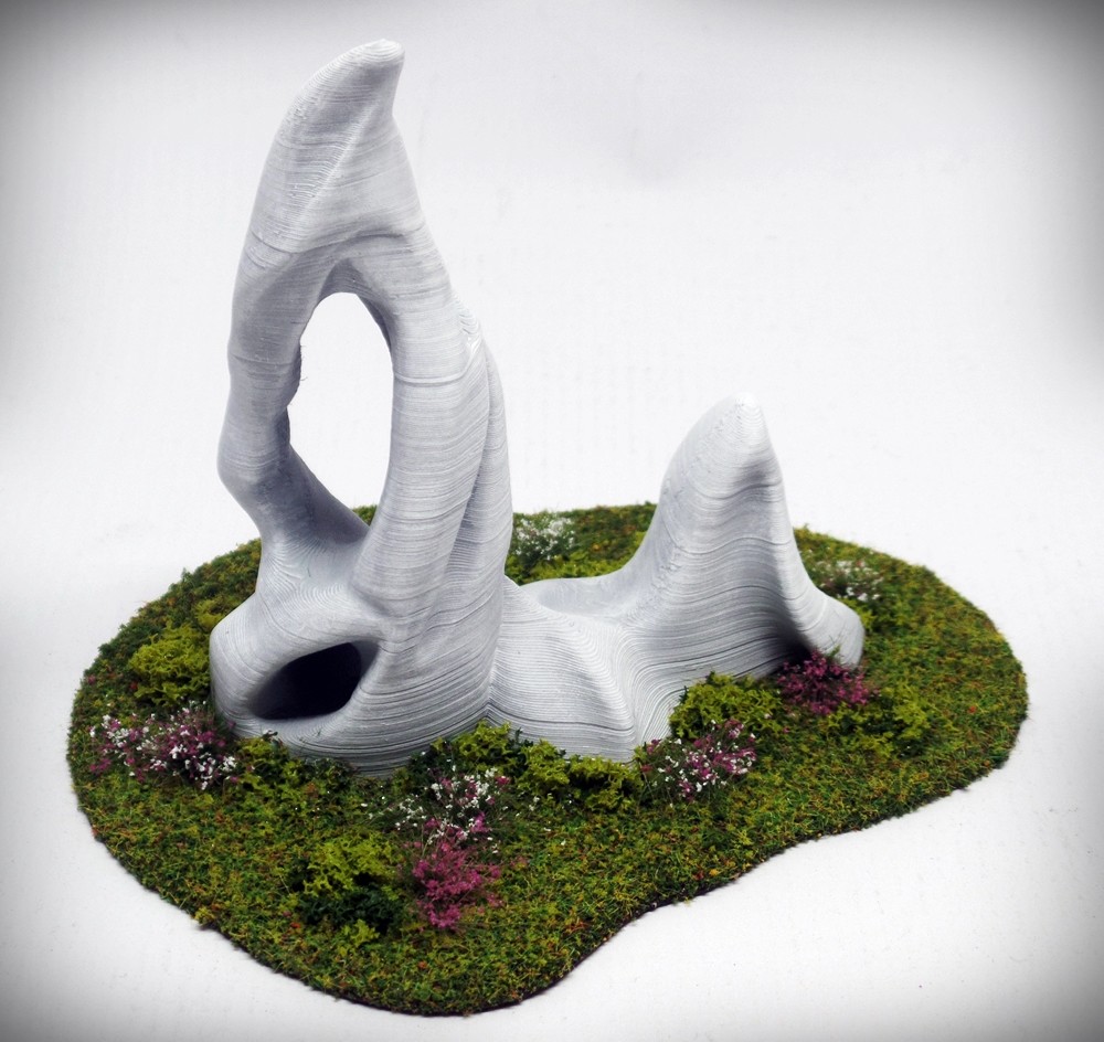 "Spike Deluxe" Ghost Stone - Tabletop Wargaming, D&D 3D printed scatter terrain