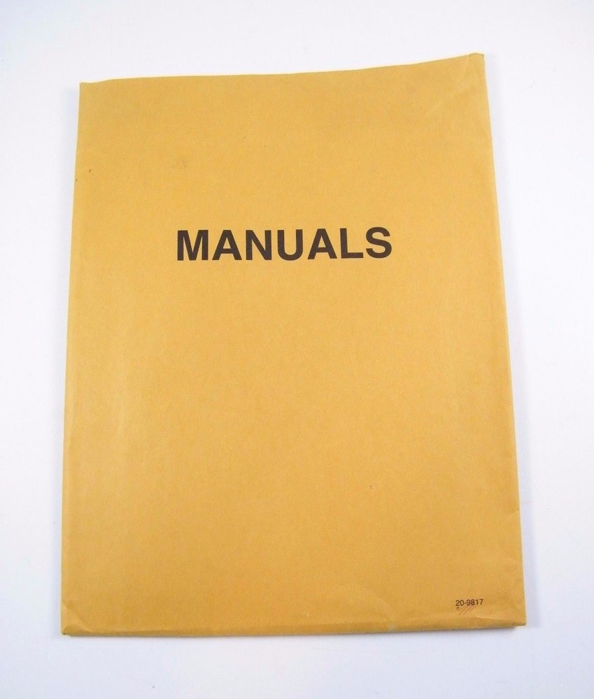 FINAL LAP TWO OPERATORS MANUAL, NAMCO AMERICA