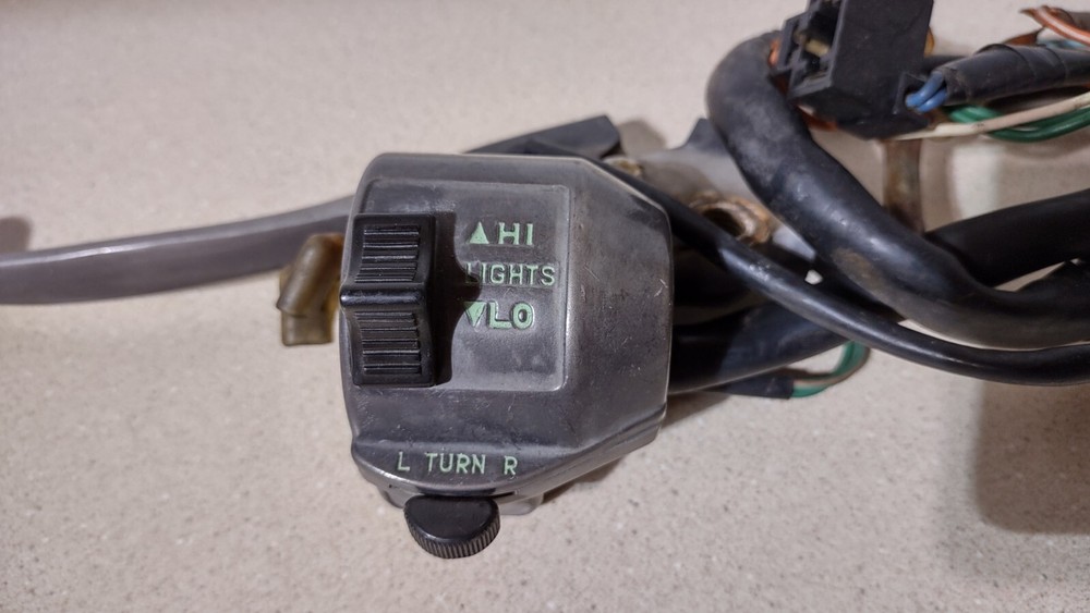 1980 Honda CX500 Left Handlebar Switch Lighting Switch