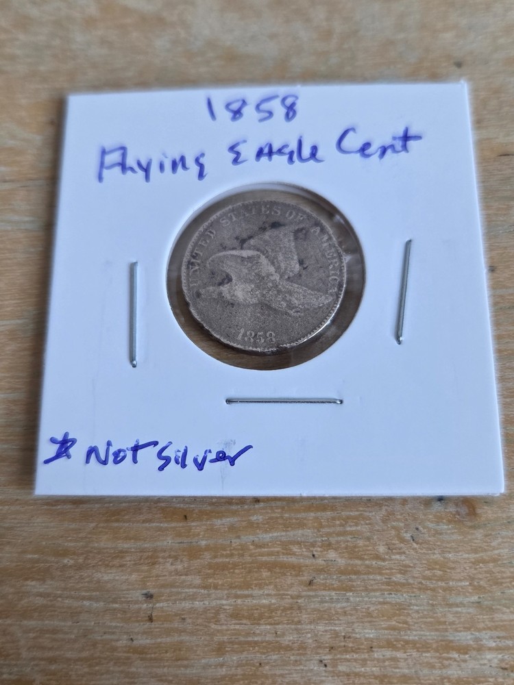 1858 Flying Eagle Cent, Small Letters