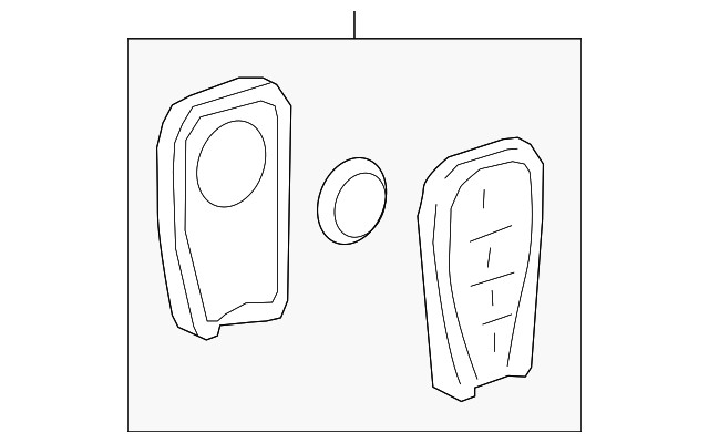 Genuine GM Transmitter 13547841