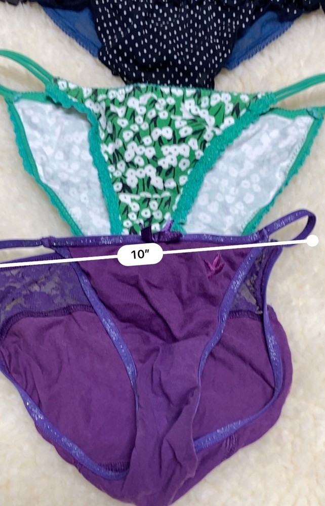 Vintage Lote 4 Pantis#8051