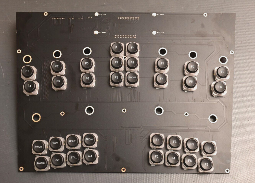 Tangent Devices Function Navigation Panel 34-key Button/LED PCB ACS-FCN-1-RC
