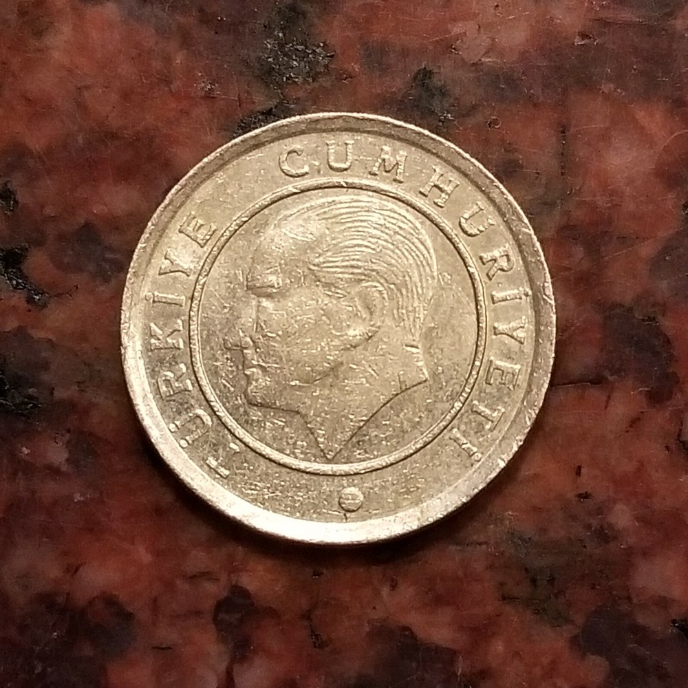 2014 TURKEY 10 KURUS COIN - #A5952