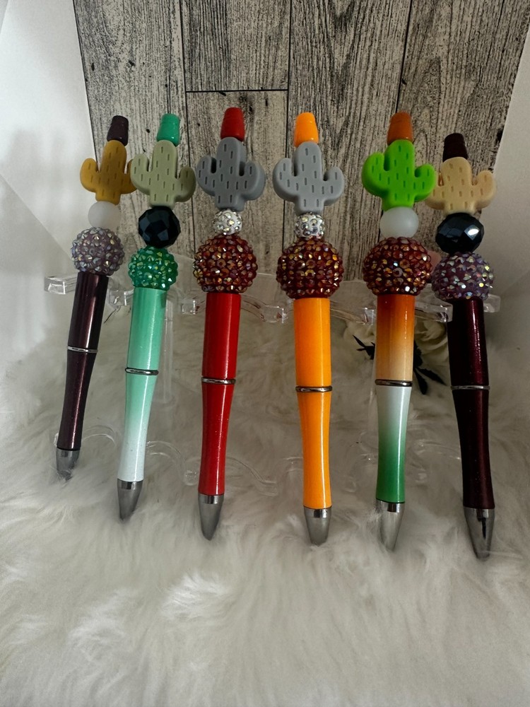 Handmade Pens fun beaded