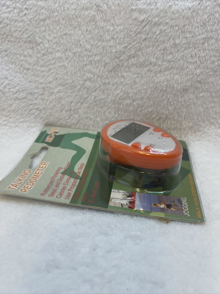 New Old Stock Talking Pedometer HC-P16