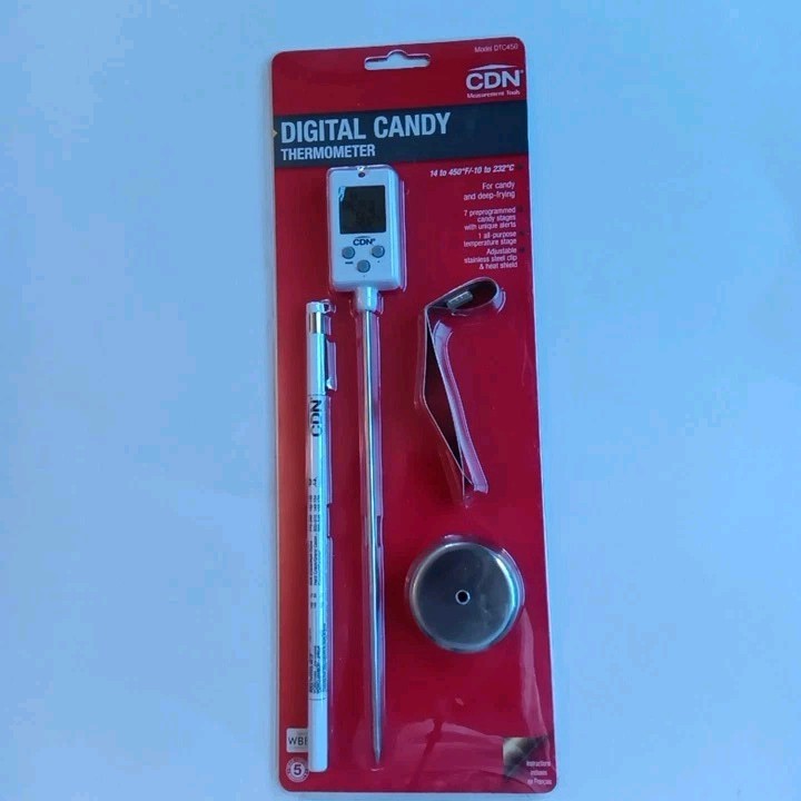 CDN Digital Candy Thermometer Model DTC450 Pre-Programmed & Programmable NIB