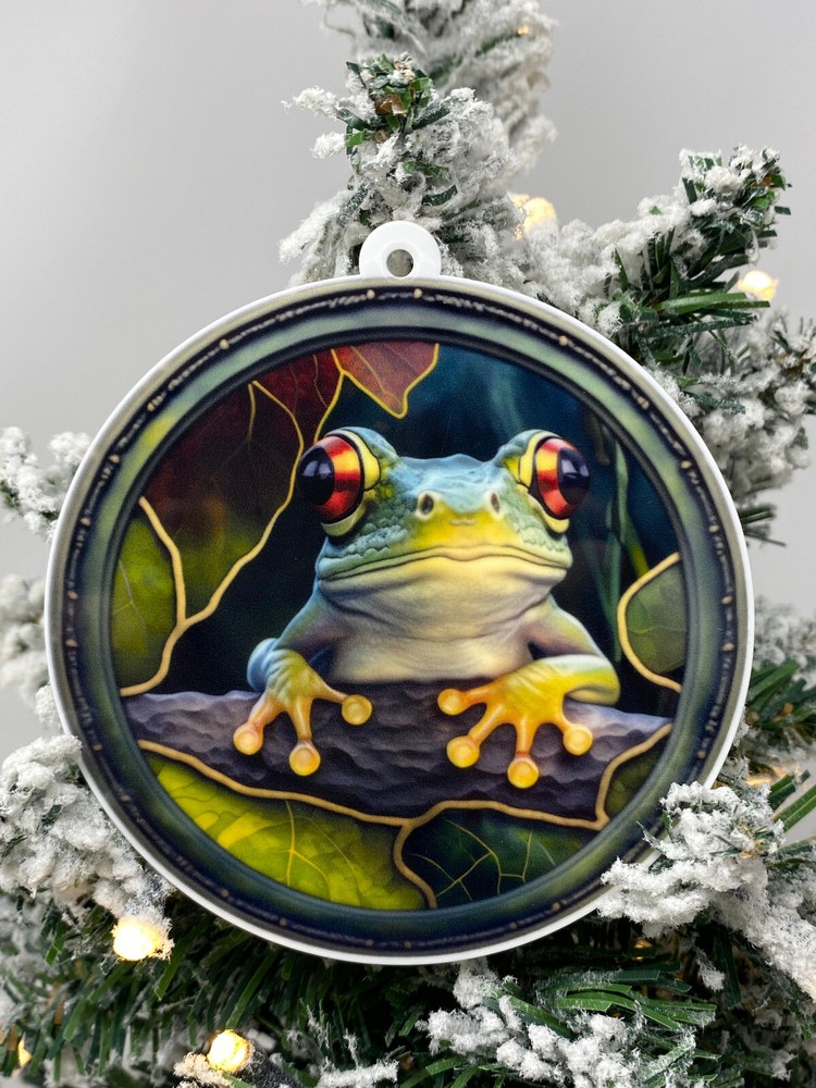 Frog Christmas Ornament