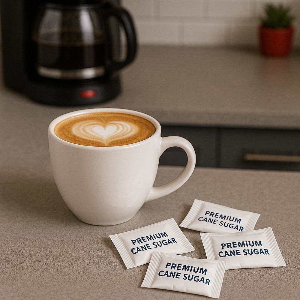Premium Cane Sugar Packets Gift Box - 500 Packets