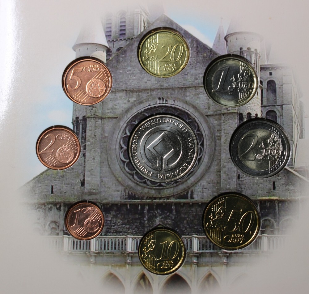 Belgium 2009 Mint Set BU Coins -