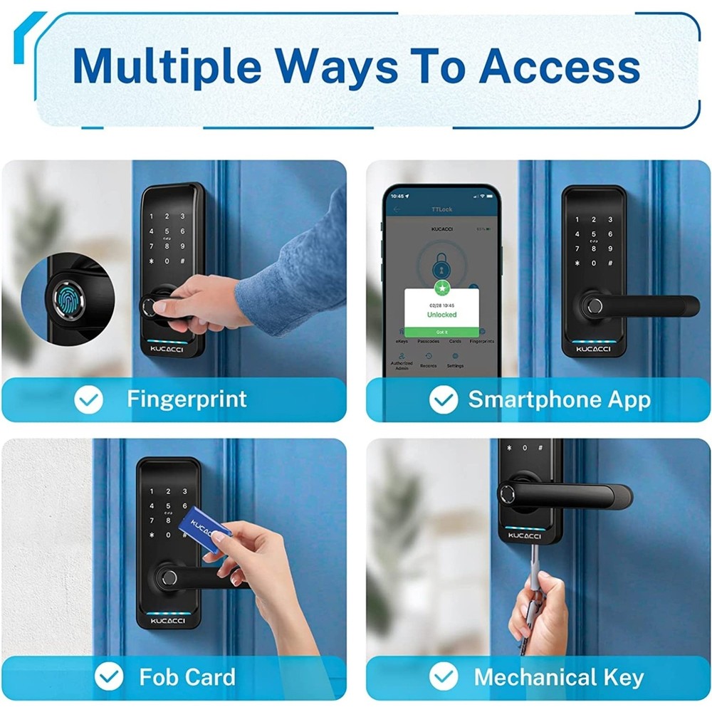Kucacci Fingerprint Smart Door Lock