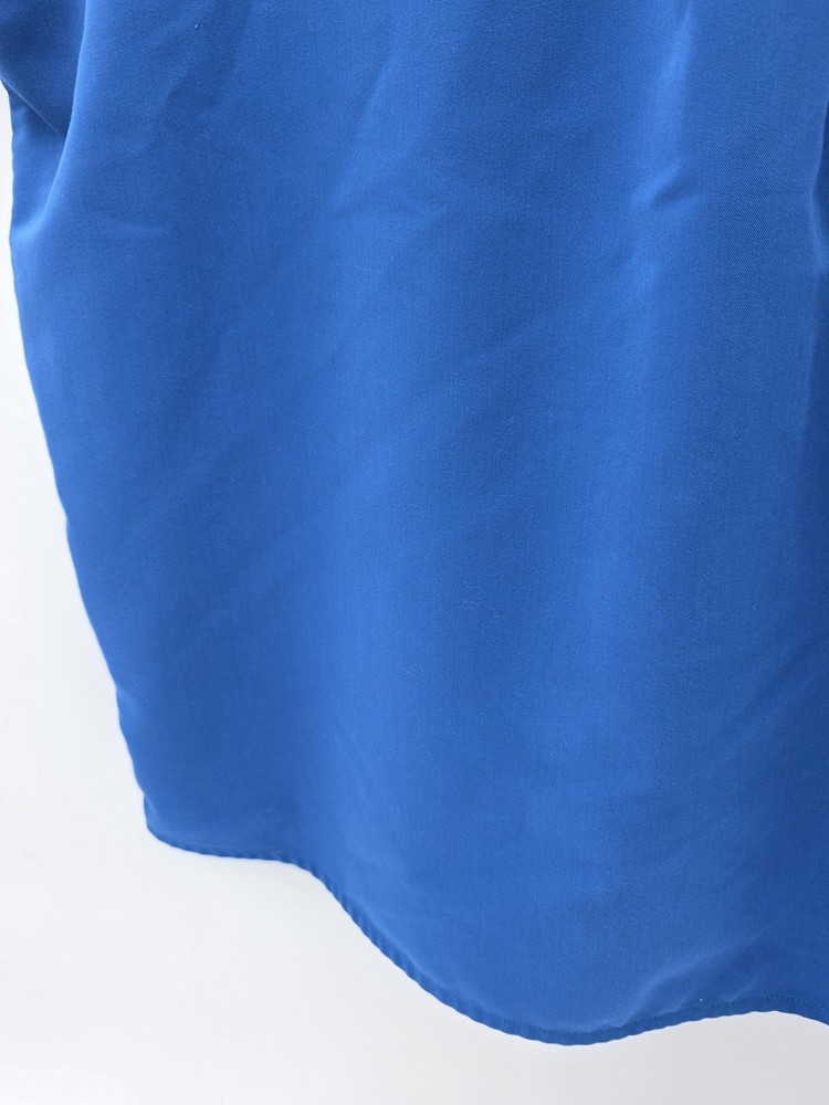 FIGS Scrub Top Women’s Medium Blue Technical Collection V-Neck