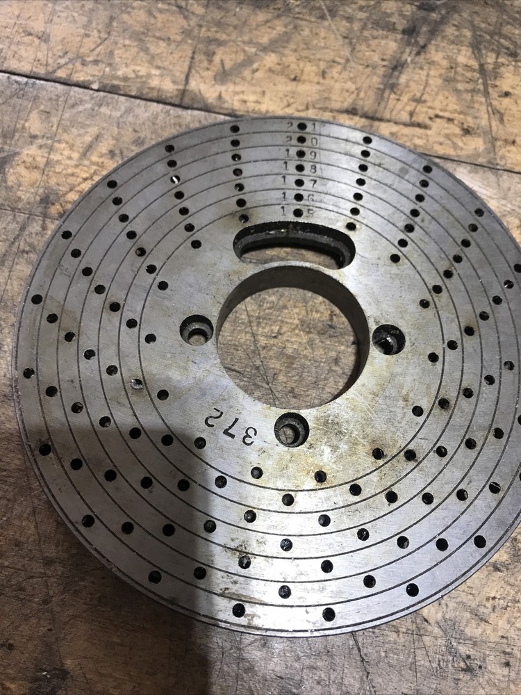 2 Dividing Head Index Plates Rotary Table Indexing