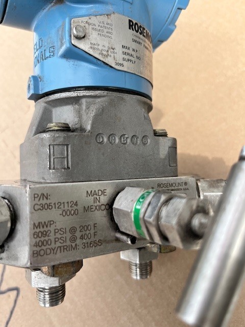 Rosemount 3095MA24AAA10AA0110BC2 Multivariable Mass Flow Transmitter Hart Smart