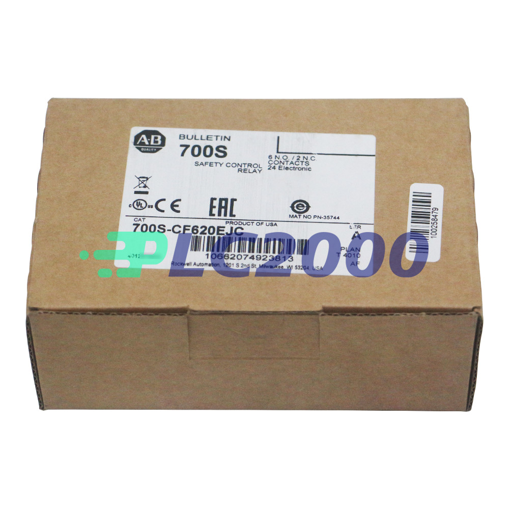 New Factory Sealed 700S-CF620EJC Allen Bradley Safety Industrial Control Relay
