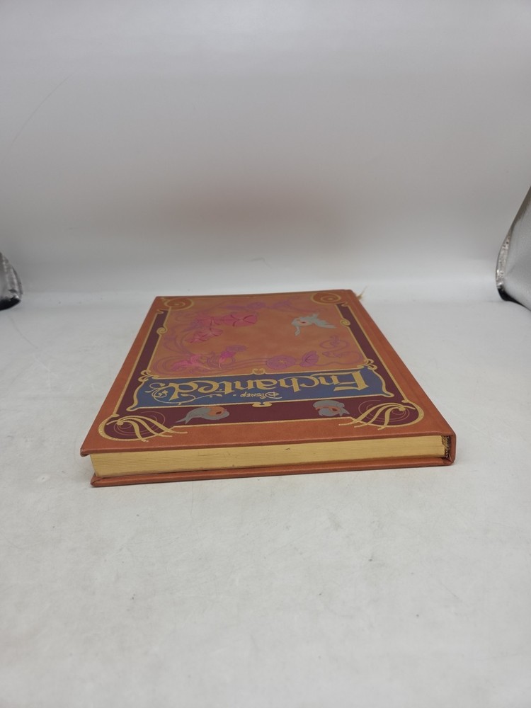 Disney Store Enchanted A4 Journal Hard Back Large Lined Note Book Gold Foiled