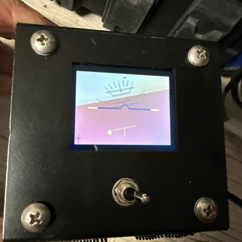 PC Flight Systems Portable Digital Artificial Horizon AHRS EFIS Display 12V