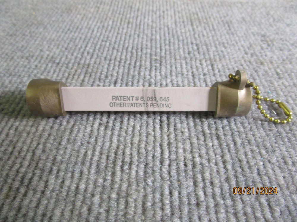 Lansky Mini Dog Bone Ceramic Knife Sharpener Gold