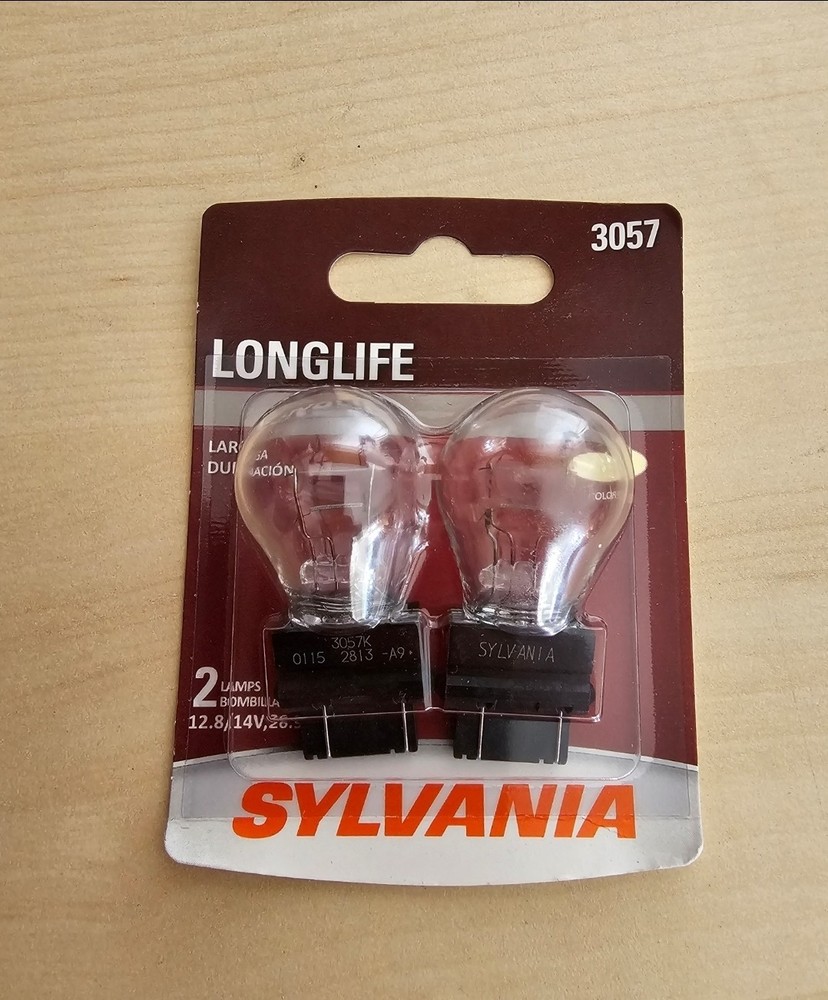 SYLVANIA Long Life Brake Light Bulb 2-pack - 3057