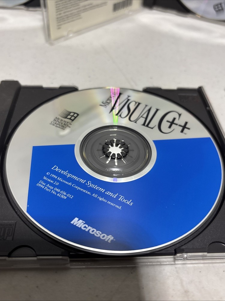 6 Microsoft Visual C++ for 16 bit Windows Versions CD Developer Net Lot