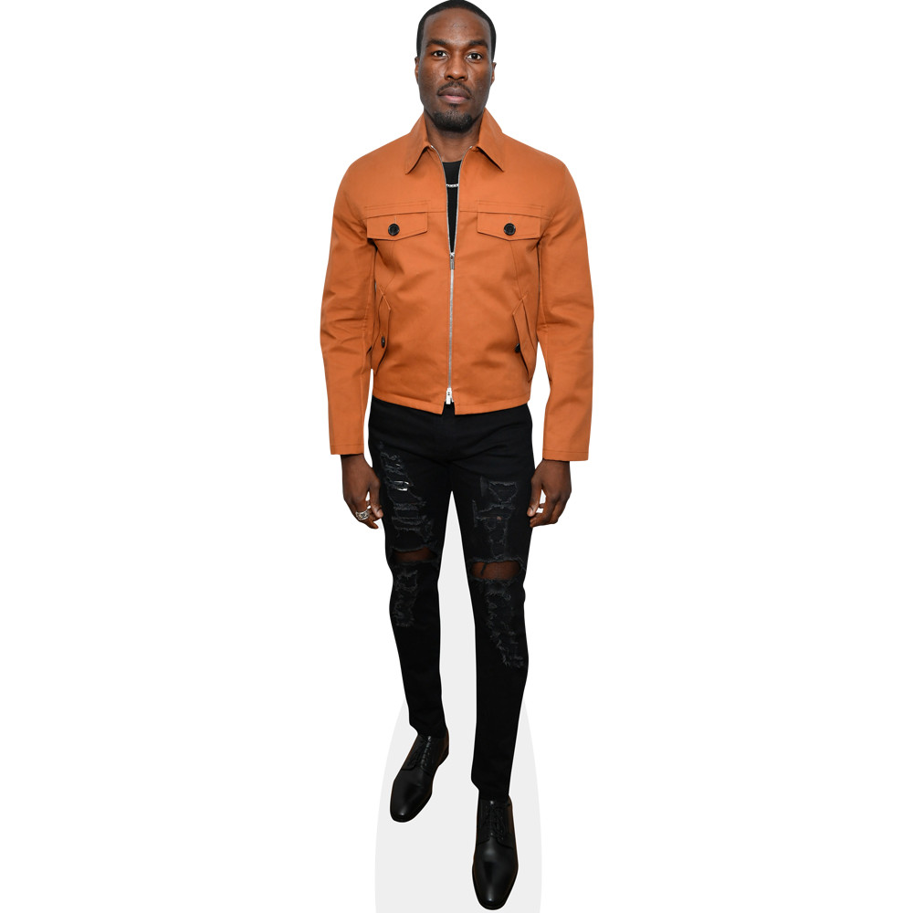 Yahya Abdul-Mateen II (Orange Jacket) Mini Size Cutout