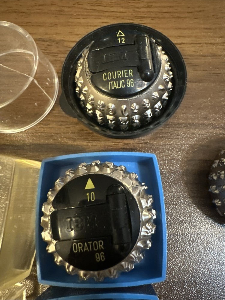 Typewriter Element Balls Lot