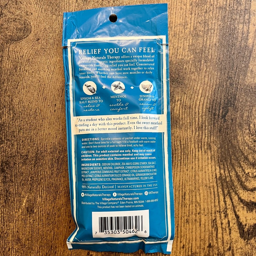 Epsom Salt Mineral Bath Soak