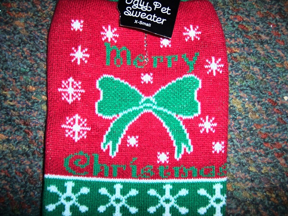 NWT Ugly Pet Sweater - SIZE X-SMALL