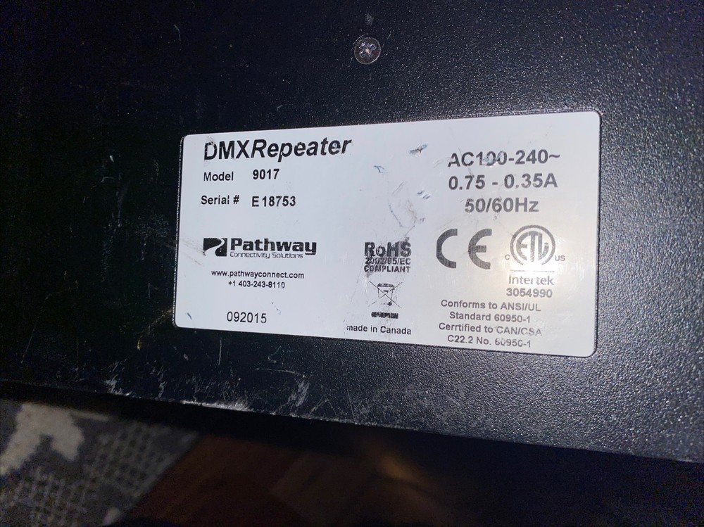 Pathway DMX Repeater 9017
