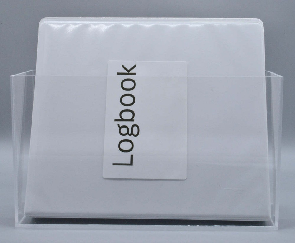 ClearOrg™ Logbook Holder Magnetic or Wall Hung