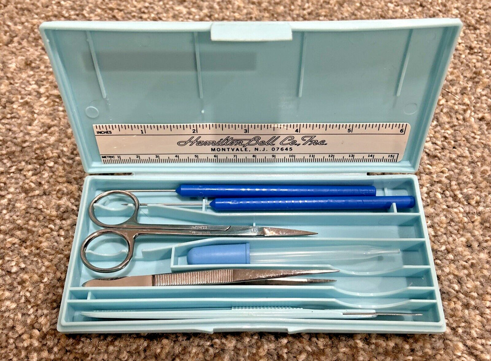 vtg Elementary Biocon Kit HAMILTON BELL CO INC With Original Plastic Case