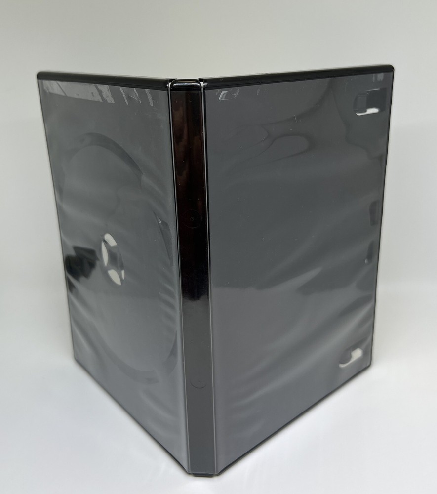 5 TOP QUALITY 14MM SINGLE DVD CASE FLEXBOX, BLACK, PSD12-LS#9
