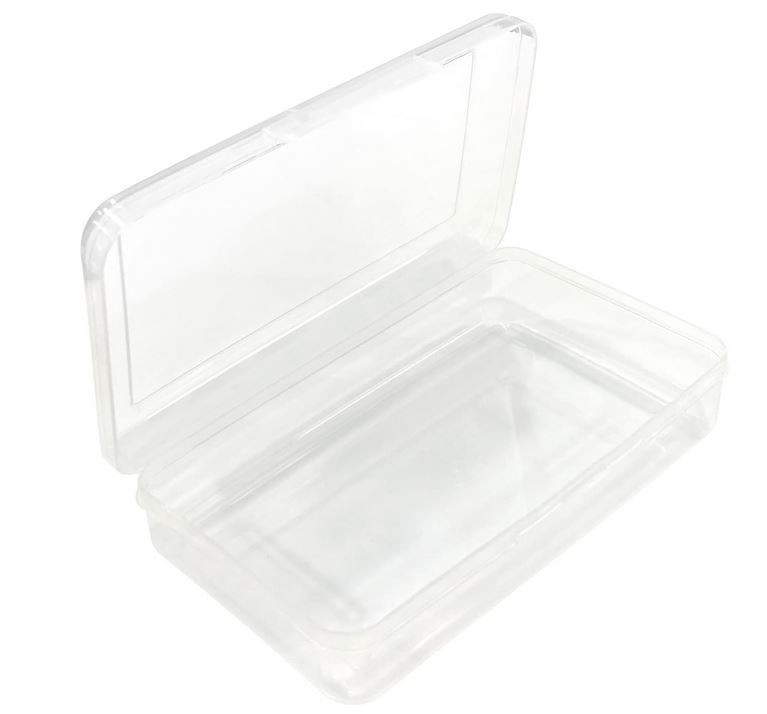 Large Capacity Clear Pencil Case, Plastic Pencil Boxes Stackable Design