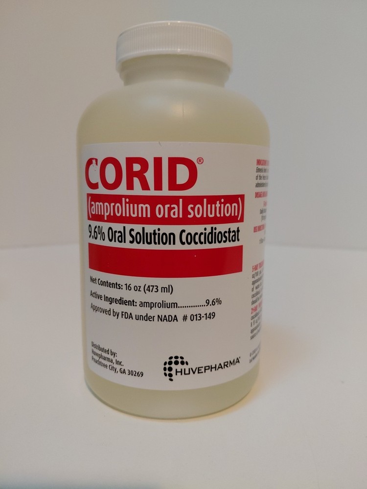 CORID ( AMPROLIUM ORAL SOLUTION )  16 OZ 9.6% LIQUID